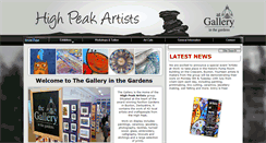 Desktop Screenshot of galleryinthegardens.co.uk